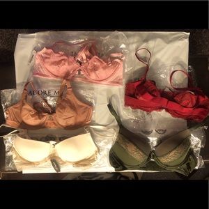 Adore Me 32B Bra Pack- 5 NWT Bras
